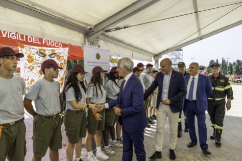 Visita Ministro Abodi Campo Giovani