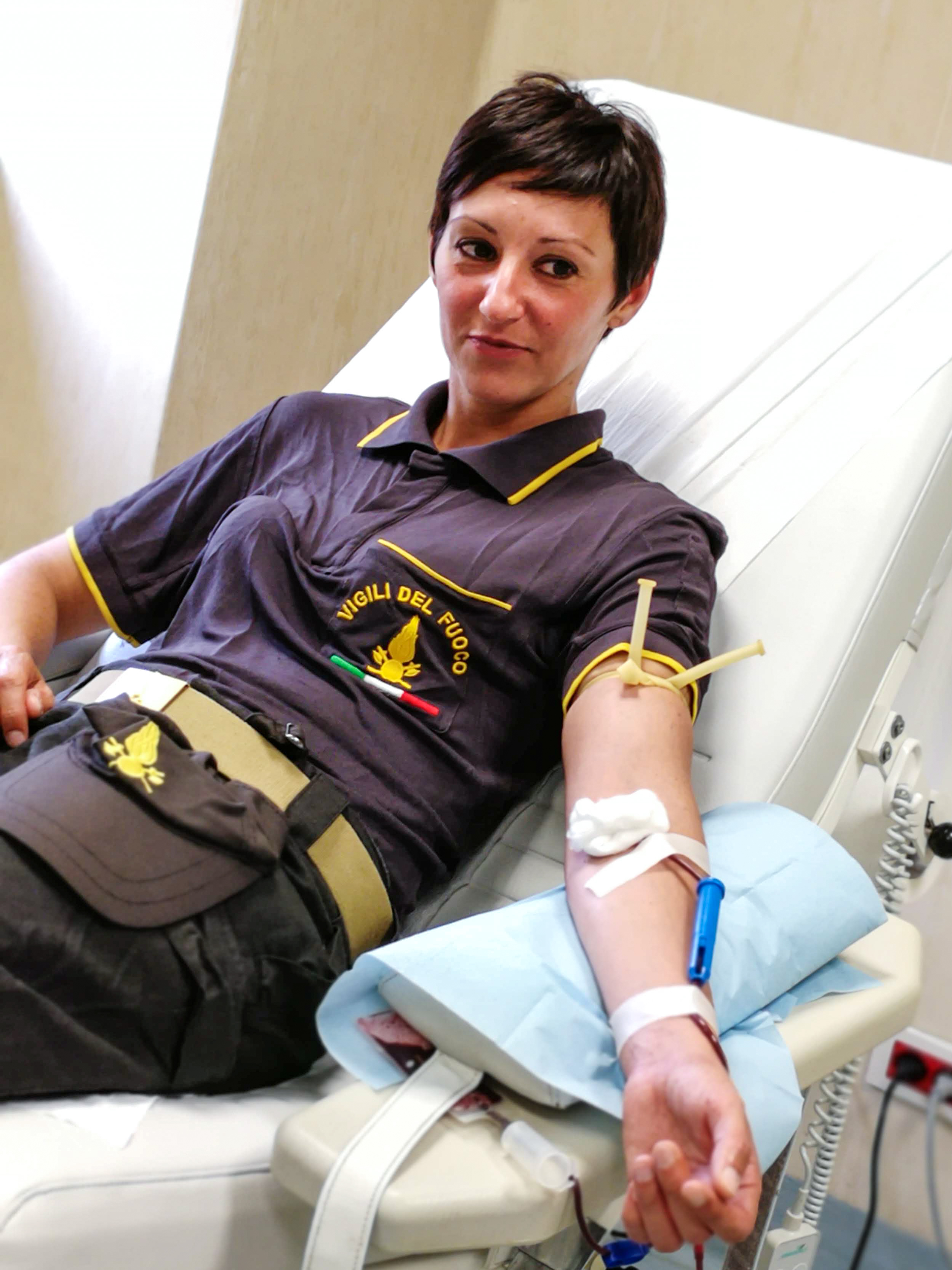 Donazione sangue Allievi della Scuola Centrale Antincendio di Capannelle